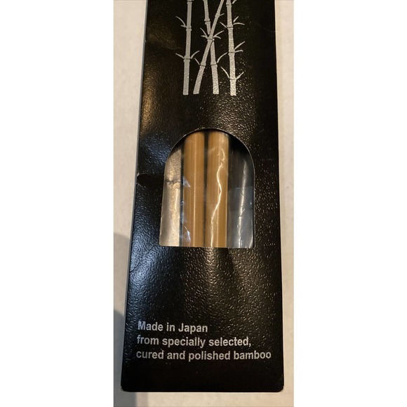 Crystal Palace Bamboo Single Point Knitting Needles 9 Inch US Size 11 8mm - Picture 4 of 8